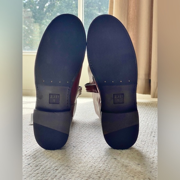 Frye Boot Paige Stud Riding Style Boots - Picture 4 of 10